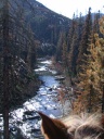 North Fork above the East Fork Confluence