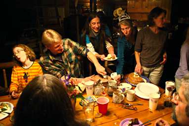 Cake Ice Cream Crowd