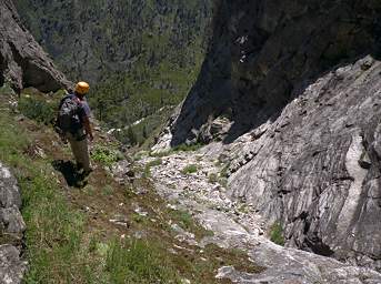 Drip Buttress Descent Gully