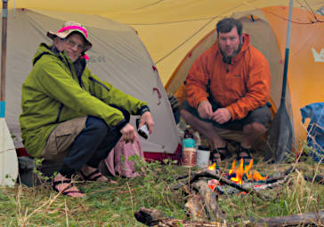 Camp Randy Steve Silver Lining Tents