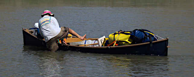 Steve Getting In Boat 3