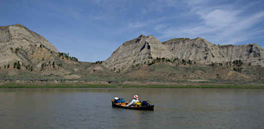 Steve Getting In Boat 6