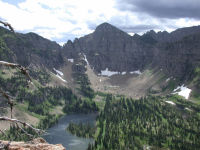 A Hike to Mollman Lakes, July 2002