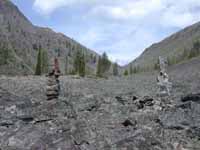 Ride/hike to Windy Pass, August 2004