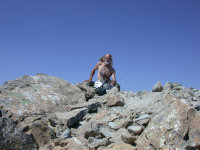 Gary on Holland Peak