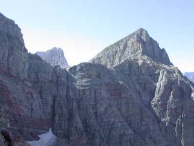 Ptarmigan Tunnel and Wall, N side