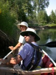 Trudy and Ian in Canoe