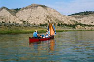 Bill and Carol sailing