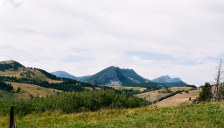 Looking west from Smith Creek trailhead