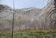 Looking East from N. Fork Teton