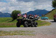 Ovando, MT, July 4 Parade