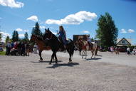 Ovando, MT, July 4 Parade