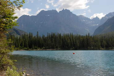 Head of Bowman Lake