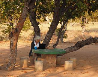 Damaraland Camp Dona Writing