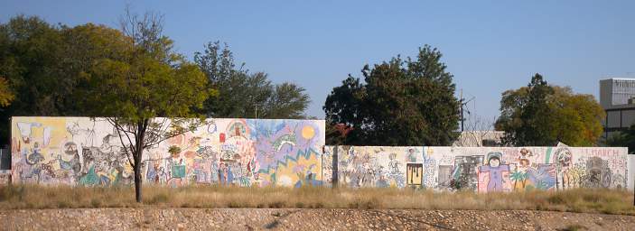 Murals in Windhoek 