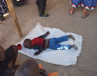 Ponhofi Oshikango Child Sleeping