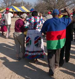 Crowd Cheers Dona Ndamona Mwaningange