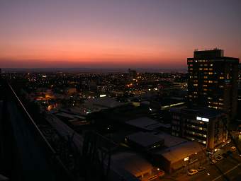 Sundown in Windhoek