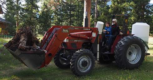 Tractor Hayden