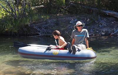 Swimming Hole Raft Hayden Ian