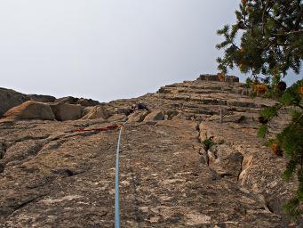 Climbing Shoshone Spire