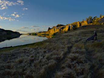 Campsite Burnt Butte