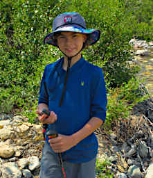 Jack with Garmin In-Reach Mini