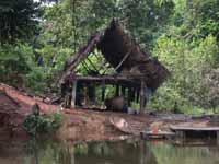 Mayan Boat House, Rio Chacón Machaca