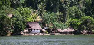 Mayan Dwellings, Rio Dulce