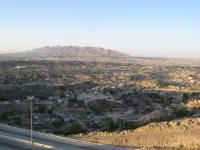 Juarez from highway overlook