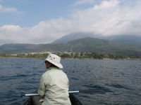 Santiago Atitlan from lake