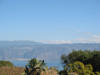 Lake Atitlan from the bus heading out