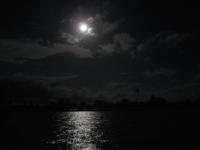 Moonlight over SW Cay, Glovers