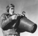 Dad with Fairchild F-8 Aerial Reconnaissance Camera