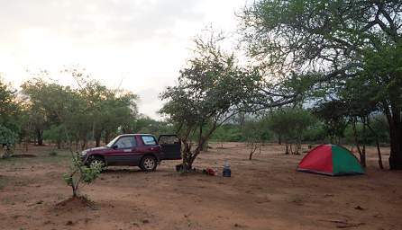 Mkomazi Camp near Zange Gate