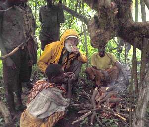 Gary Eating Roots