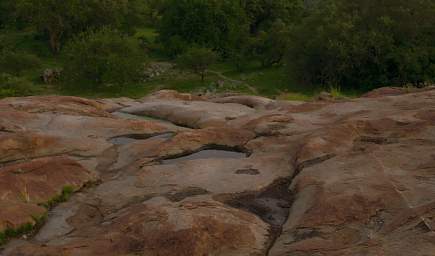 Camp Area From Rocks