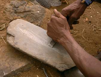 Sharpening Cold Chisel