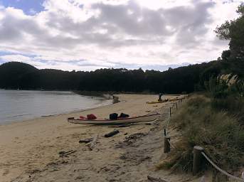 Abel Tas Anchorage Beach