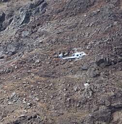 Tongariro Helicopter WCocrete