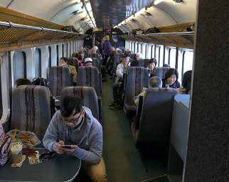 Otago RT Inside Train Car