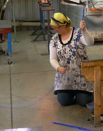 Taupo Lava Glass Prepping Colors