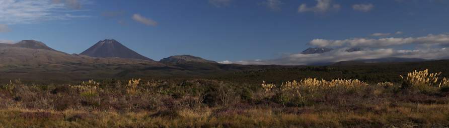 Tongariro Mt. Ngauruhoe Mt Ruapehu
