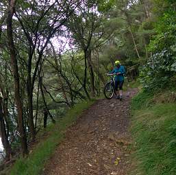 Waihi RT Karangahake Gorge Dismount Start