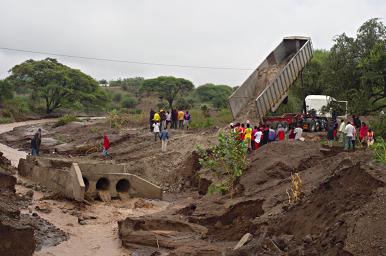 Walk Safari Bridge Washout