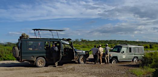 Ndutu Stuck Vehicle